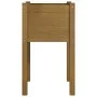 Planters 2 pcs solid honey brown pine wood 40x40x70 cm by vidaXL, Pots and planters - Ref: Foro24-810796, Price: 45,12 €, Dis...