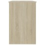 Schreibtisch aus Sonoma-Eichensperrholz, 100 x 50 x 76 cm von vidaXL, Schreibtische - Ref: Foro24-801799, Preis: 83,27 €, Rab...