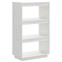 Regal/Raumteiler aus weißem Kiefernholz, 60 x 35 x 103 cm von vidaXL, Bücherregale und Regale - Ref: Foro24-810865, Preis: 55...