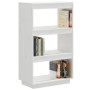 Regal/Raumteiler aus weißem Kiefernholz, 60 x 35 x 103 cm von vidaXL, Bücherregale und Regale - Ref: Foro24-810865, Preis: 55...