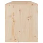 Massives Kiefernholz-Wandschrank 100x30x35 cm von vidaXL, Regale und Regale - Ref: Foro24-813465, Preis: 72,21 €, Rabatt: %