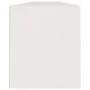 Armario de pared 2 uds madera maciza de pino blanco 100x30x35cm by vidaXL, Shelves and shelves - Ref: Foro24-813468, Price: 1...