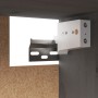 Grauer Wandschrank aus massivem Kiefernholz, 100 x 30 x 35 cm von vidaXL, Regale und Regale - Ref: Foro24-813469, Preis: 66,4...