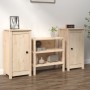 Regale 2 massive Kiefernholz-Sideboards 39x35x80 cm. von vidaXL, Sideboards - Ref: Foro24-813725, Preis: 119,51 €, Rabatt: %