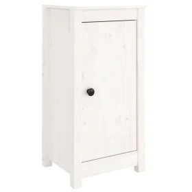 Sideboard aus massivem weißem Kiefernholz, 40 x 35 x 80 cm von vidaXL, Sideboards - Ref: Foro24-813726, Preis: 69,13 €, Rabat...