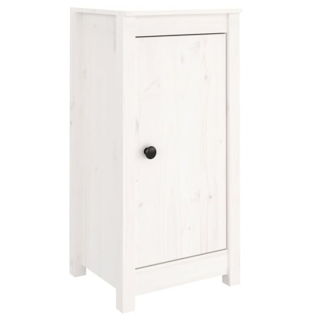 Sideboard aus massivem weißem Kiefernholz, 40 x 35 x 80 cm von vidaXL, Sideboards - Ref: Foro24-813726, Preis: 70,01 €, Rabat...