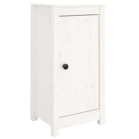Solid white pine wood sideboard 40x35x80 cm by vidaXL, Sideboards - Ref: Foro24-813726, Price: 69,13 €, Discount: %