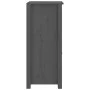 Solid gray pine wood sideboard 40x35x80 cm by vidaXL, Sideboards - Ref: Foro24-813758, Price: 62,27 €, Discount: %