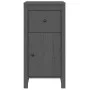 Sideboards 2 Stk. massives Kiefernholz grau 40x35x80 cm von vidaXL, Sideboards - Ref: Foro24-813759, Preis: 87,50 €, Rabatt: %