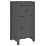 Sideboards 2 Stk. massives Kiefernholz grau 40x35x80 cm von vidaXL, Sideboards - Ref: Foro24-813759, Preis: 87,50 €, Rabatt: %