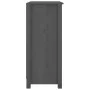 Solid gray pine wood sideboard 70x35x80 cm by vidaXL, Sideboards - Ref: Foro24-813766, Price: 77,22 €, Discount: %