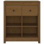 Sideboard aus massivem Kiefernholz honigbraun 70x35x80 cm von vidaXL, Sideboards - Ref: Foro24-813767, Preis: 73,91 €, Rabatt: %