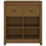 Solid pine wood sideboard in honey brown color, 70x35x80 cm by vidaXL, Sideboards - Ref: Foro24-813767, Price: 73,17 €, Disco...