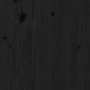 Aparador de madera maciza de pino negro 70x35x80 cm de vidaXL, Aparadores - Ref: Foro24-813768, Precio: 65,62 €, Descuento: %