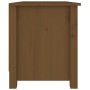 Schuhbank aus massivem honigbraunem Kiefernholz, 70 x 38 x 45,5 cm von vidaXL, Schuhregale und Schuhorganisatoren - Ref: Foro...