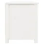 Schuhbank aus massivem weißem Kiefernholz 110x38x45,5 cm von vidaXL, Schuhregale und Schuhorganisatoren - Ref: Foro24-813775,...