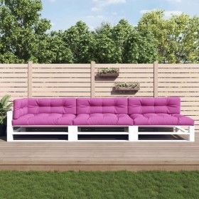 Pallet cushions 7 pieces pink fabric by vidaXL, Cushions for chairs and sofas - Ref: Foro24-3188923, Price: 229,50 €, Discoun...