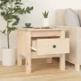 Side table 2 units of solid pine wood 40x40x39 cm by vidaXL, Side tables - Ref: Foro24-813785, Price: 70,02 €, Discount: %
