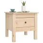 Side table 2 units of solid pine wood 40x40x39 cm by vidaXL, Side tables - Ref: Foro24-813785, Price: 70,02 €, Discount: %