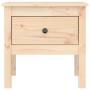 Solid pine wood side table 50x50x49 cm by vidaXL, Side tables - Ref: Foro24-813794, Price: 49,54 €, Discount: %