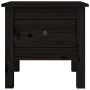 Beistelltisch 2 Stück aus massivem schwarzem Kiefernholz 40x40x39 cm von vidaXL, Seitentische - Ref: Foro24-813793, Preis: 45...