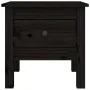Side table 2 pcs of solid black pine wood 40x40x39 cm by vidaXL, Side tables - Ref: Foro24-813793, Price: 45,12 €, Discount: %