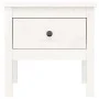Side table 2 pcs solid white pine wood 50x50x49 cm by vidaXL, Side tables - Ref: Foro24-813797, Price: 60,16 €, Discount: %