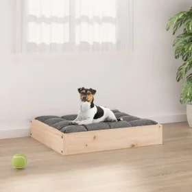 Hundebett aus massivem Kiefernholz 51,5x44x9 cm von vidaXL, Betten für Hunde - Ref: Foro24-820846, Preis: 25,94 €, Rabatt: %