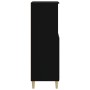 Aparador alto madera contrachapada negro 60x36x110 cm de vidaXL, Aparadores - Ref: Foro24-821221, Precio: 78,95 €, Descuento: %