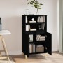 Aparador alto madera contrachapada negro 60x36x110 cm de vidaXL, Aparadores - Ref: Foro24-821221, Precio: 78,95 €, Descuento: %