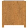 Pflanzgefäße mit Füßen 2 Stück rostiger Cortenstahl 49x47x50 cm von vidaXL, Töpfe und Pflanzgefäße - Ref: Foro24-823683, Prei...