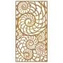 Corten steel garden wall ornament shell design 105x55 cm by vidaXL, Posters, prints and visual art - Ref: Foro24-824476, Pric...