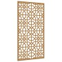 Corten steel garden wall ornament Moorish design 105x55 cm by vidaXL, Posters, prints and visual art - Ref: Foro24-824477, Pr...