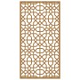 Corten steel garden wall ornament Moorish design 105x55 cm by vidaXL, Posters, prints and visual art - Ref: Foro24-824477, Pr...