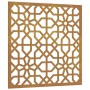 Adorno de pared de jardín acero corten diseño morisco 55x55 cm de vidaXL, Carteles, copias y arte visual - Ref: Foro24-824478...