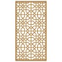 Corten steel garden wall ornament Moorish design 105x55 cm by vidaXL, Posters, prints and visual art - Ref: Foro24-824477, Pr...
