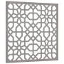 Corten steel garden wall ornament Moorish design 55x55 cm by vidaXL, Posters, prints and visual art - Ref: Foro24-824478, Pri...