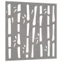 Gartenwanddekoration aus Cortenstahl, Bambus-Design, 55 x 55 cm von vidaXL, Poster, Drucke und visuelle Kunst - Ref: Foro24-8...