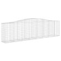 Gabionenkörbe 3 Stück Bogenform Eisen 400x50x100/120 cm von vidaXL, Töpfe und Pflanzgefäße - Ref: Foro24-3145957, Preis: 517,...