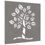 Adorno de pared de jardín acero corten diseño árbol 55x55 cm de vidaXL, Carteles, copias y arte visual - Ref: Foro24-824505, ...