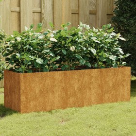 Jardinera acero corten 120x40x40 cm de vidaXL, Maceteros y jardineras - Ref: Foro24-824520, Precio: 107,71 €, Descuento: %