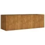 Corten steel planter 120x40x40 cm by vidaXL, Pots and planters - Ref: Foro24-824520, Price: 109,88 €, Discount: %