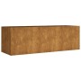 Pflanzkübel aus Cortenstahl 120x40x40 cm von vidaXL, Töpfe und Pflanzgefäße - Ref: Foro24-824520, Preis: 107,71 €, Rabatt: %