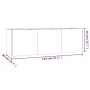 Corten steel planter 120x40x40 cm by vidaXL, Pots and planters - Ref: Foro24-824520, Price: 109,88 €, Discount: %