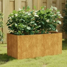 Cortenstahltopf 80x40x40 cm von vidaXL, Töpfe und Pflanzgefäße - Ref: Foro24-824519, Preis: 82,99 €, Rabatt: %