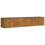 Jardinera acero corten 200x40x40 cm de vidaXL, Maceteros y jardineras - Ref: Foro24-824521, Precio: 111,15 €, Descuento: %