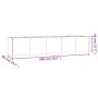 Jardinera acero corten 200x40x40 cm de vidaXL, Maceteros y jardineras - Ref: Foro24-824521, Precio: 111,15 €, Descuento: %