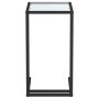 Transparent glass computer side table 50x35x65 cm by vidaXL, Side tables - Ref: Foro24-331649, Price: 43,15 €, Discount: %