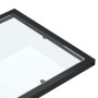 Transparent glass computer side table 50x35x65 cm by vidaXL, Side tables - Ref: Foro24-331649, Price: 43,15 €, Discount: %