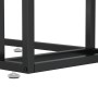 Transparent glass computer side table 50x35x65 cm by vidaXL, Side tables - Ref: Foro24-331649, Price: 43,15 €, Discount: %